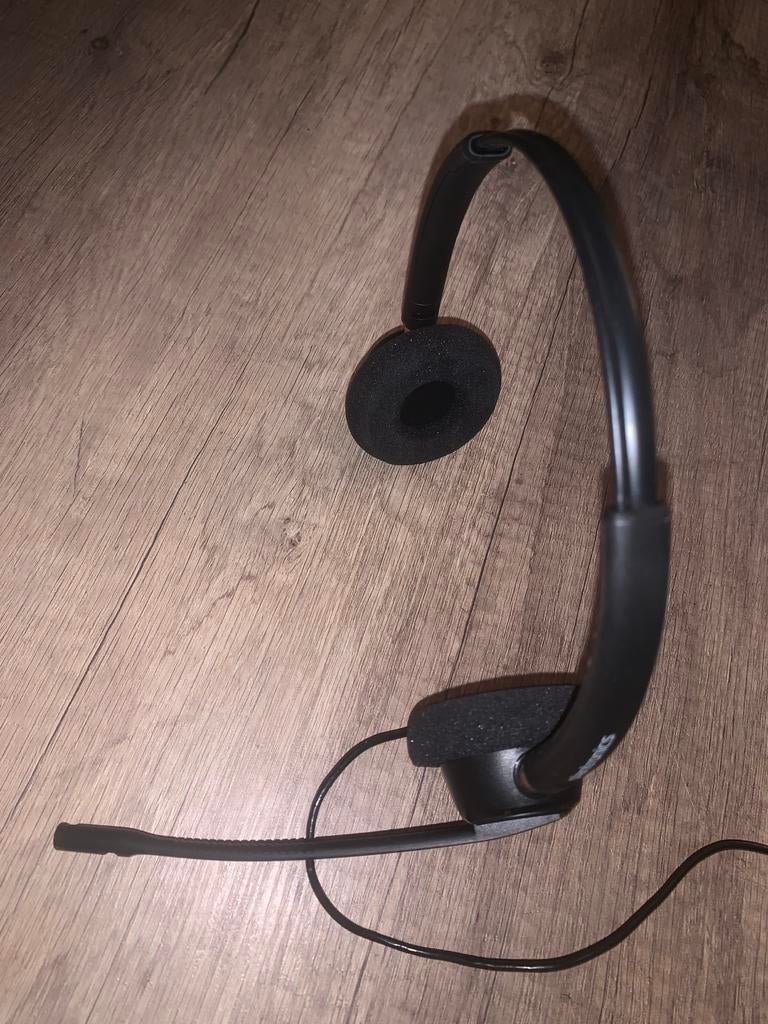 Plantronics Headset met microfoon - Gebruikt, Audio, Tv en Foto, Koptelefoons, Ophalen of Verzenden, Gebruikt, Op oor (supra aural)
