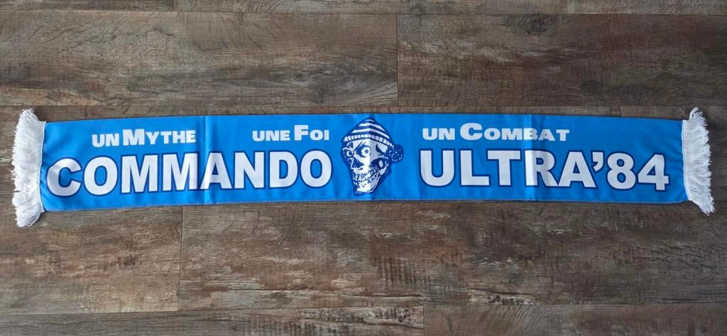 Sjaal Olympique Marseille, Ophalen of Verzenden, Zo goed als nieuw, Buitenlandse clubs, Vaantje of Sjaal