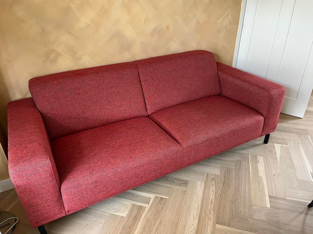 Mooie Montel bank 215cm, Ophalen, Zo goed als nieuw, 75 tot 100 cm