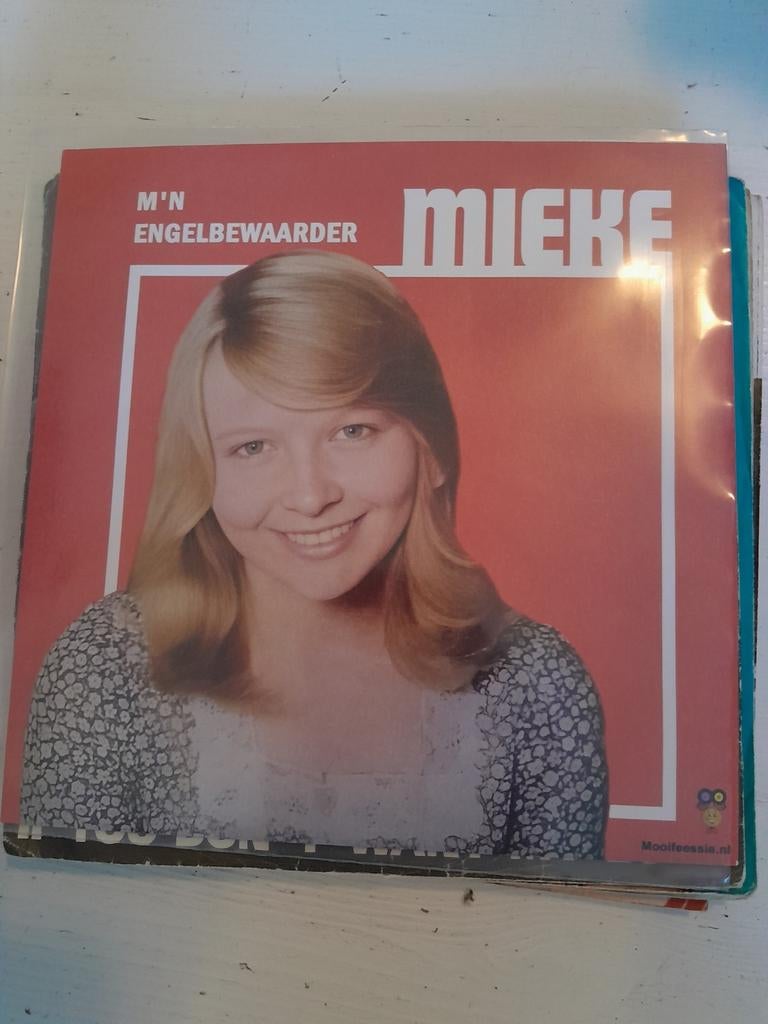 Mieke 7 inch m,n engelbewaarder, 7 inch, Single, Ophalen of Verzenden, Zo goed als nieuw