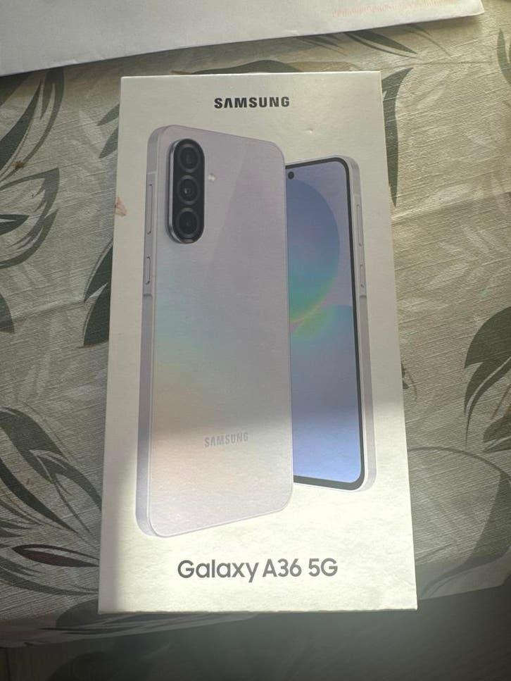 Samsung Galaxy A36 5G 256GB Awesome Lavender Nieuw, Paars, Nieuw, Ophalen of Verzenden, Zonder simlock