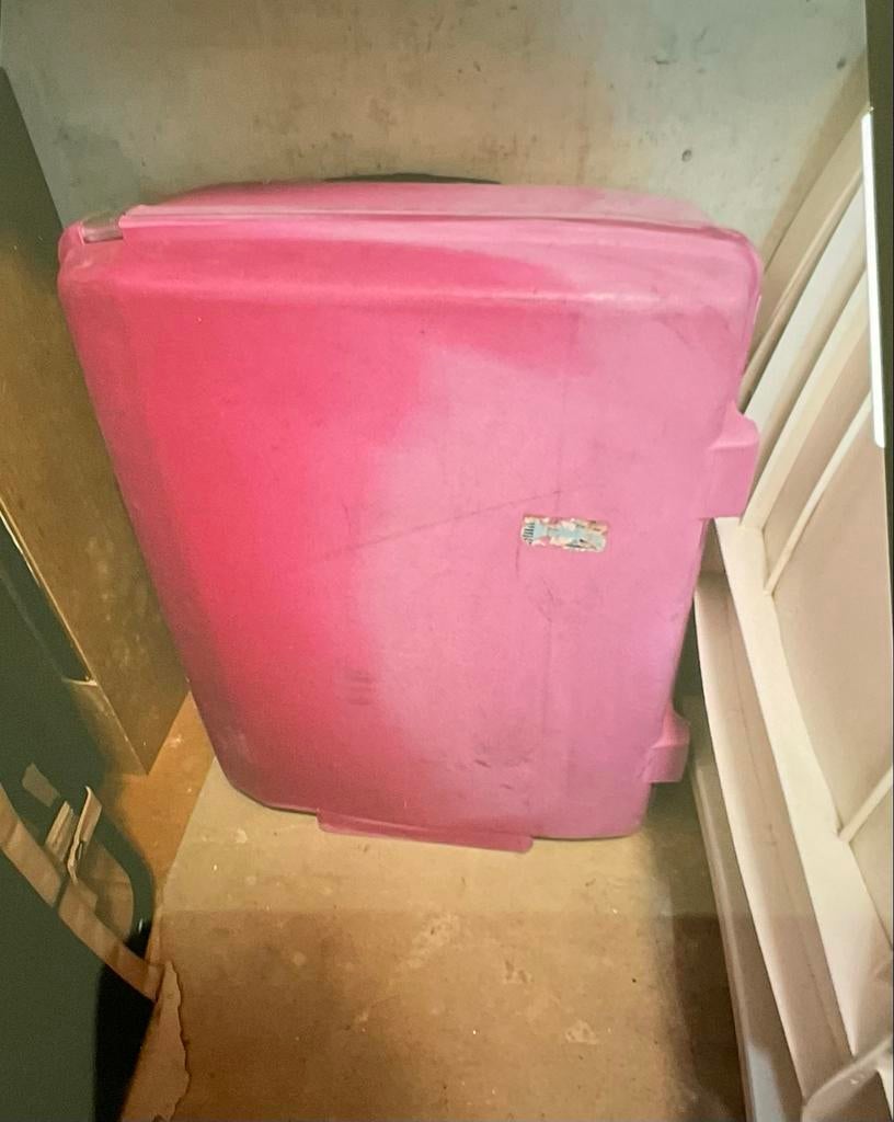 Roze koffer Samsonite, Ophalen, Gebruikt, Hard kunststof