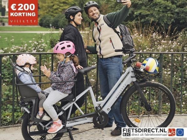 Villette e-bikes € 200 kortingsvoucher, Tickets en Kaartjes, Kortingen en Cadeaubonnen, Eén persoon, Kortingsbon