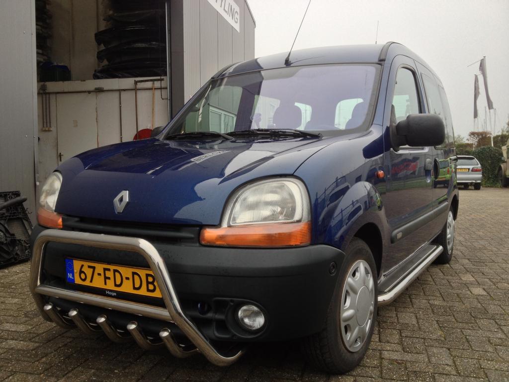 Renault Kangoo Sidebars met rvs treeplank, Auto diversen, Tuning en Styling, Niet ingevuld, Niet ingevuld, Niet ingevuld