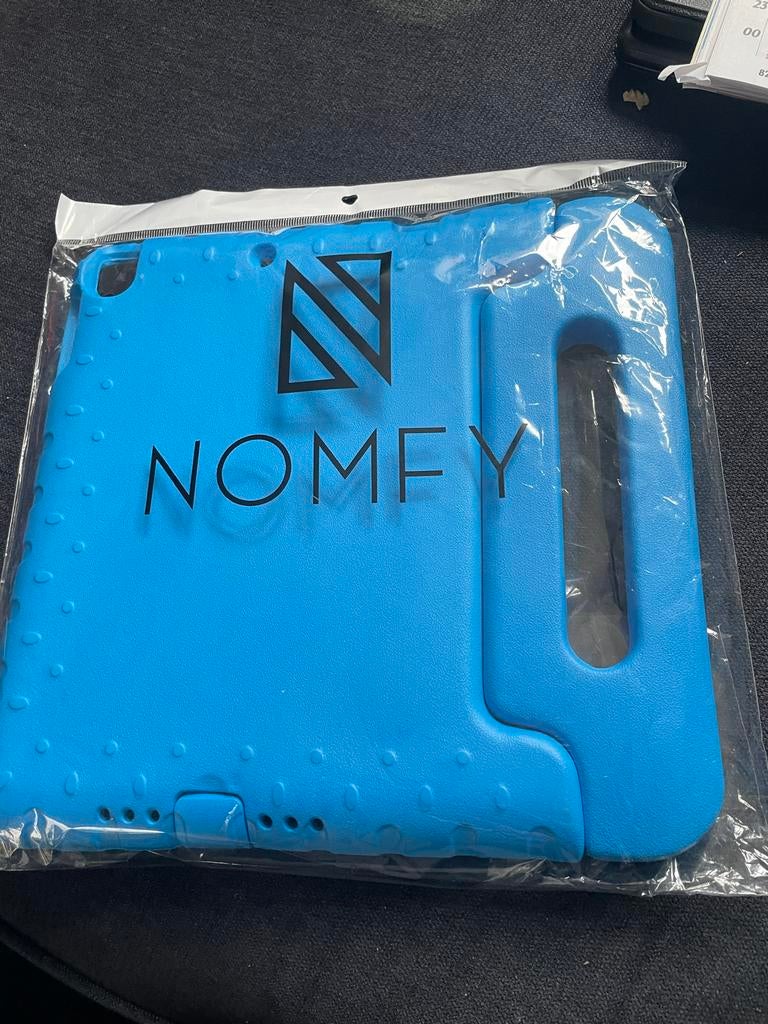 NOMFY Tablet Hoes Blauw - Bescherming voor Kinderen, Computers en Software, Tablet-hoezen, Nieuw, Bescherming voor- en achterkant