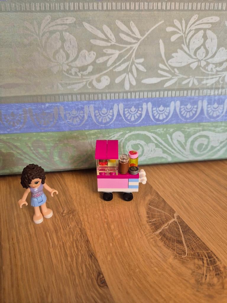 Lego Friends Cupcake Kraam, Ophalen of Verzenden, Gebruikt, Inclusief instructies, Lego
