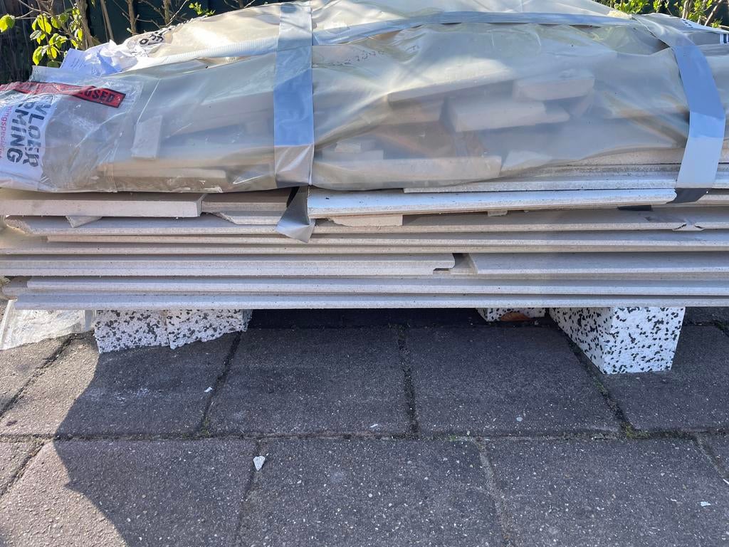 Restpartijtje knauf brio 23 panelen GRATIS, Ophalen, Nieuw, 20 tot 50 mm