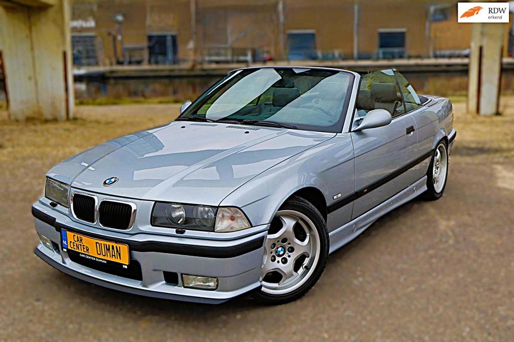 BMW 3-serie Cabrio M3 3.2 NAP Clima Leer E36 M3, Auto's, BMW, Euro 2, Achterwielaandrijving, Gebruikt, Zwart