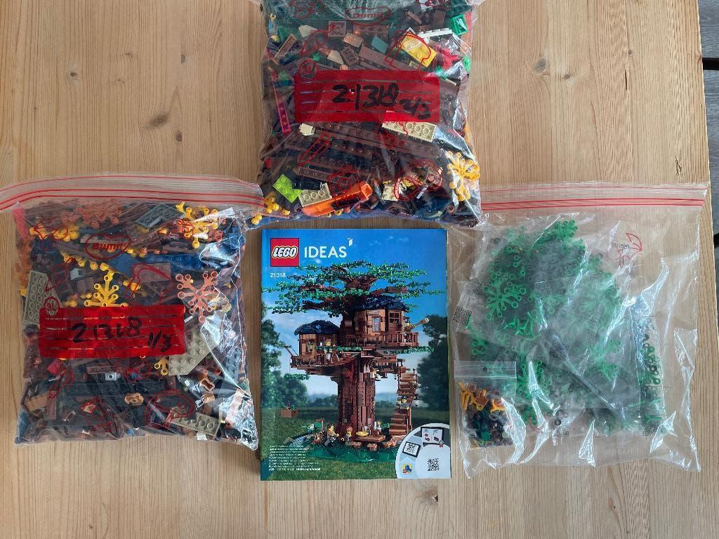LEGO 21318 Boomhut - Compleet met boekje, Lego, Compleet, Ophalen of Verzenden, Complete set