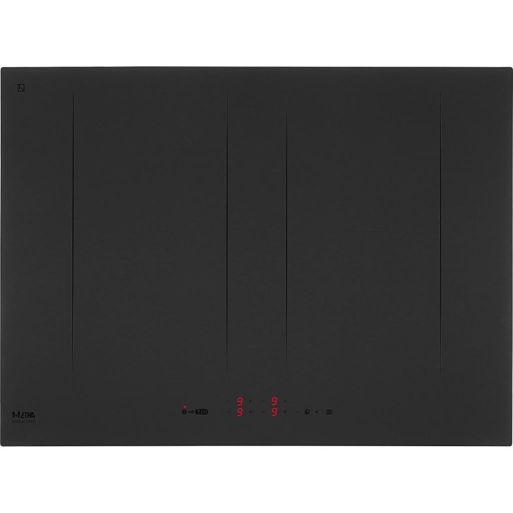 Etna KIF672DS Inductieplaat met Perilexstekker, Ophalen, Vrijstaand, Inductie, 4 kookzones