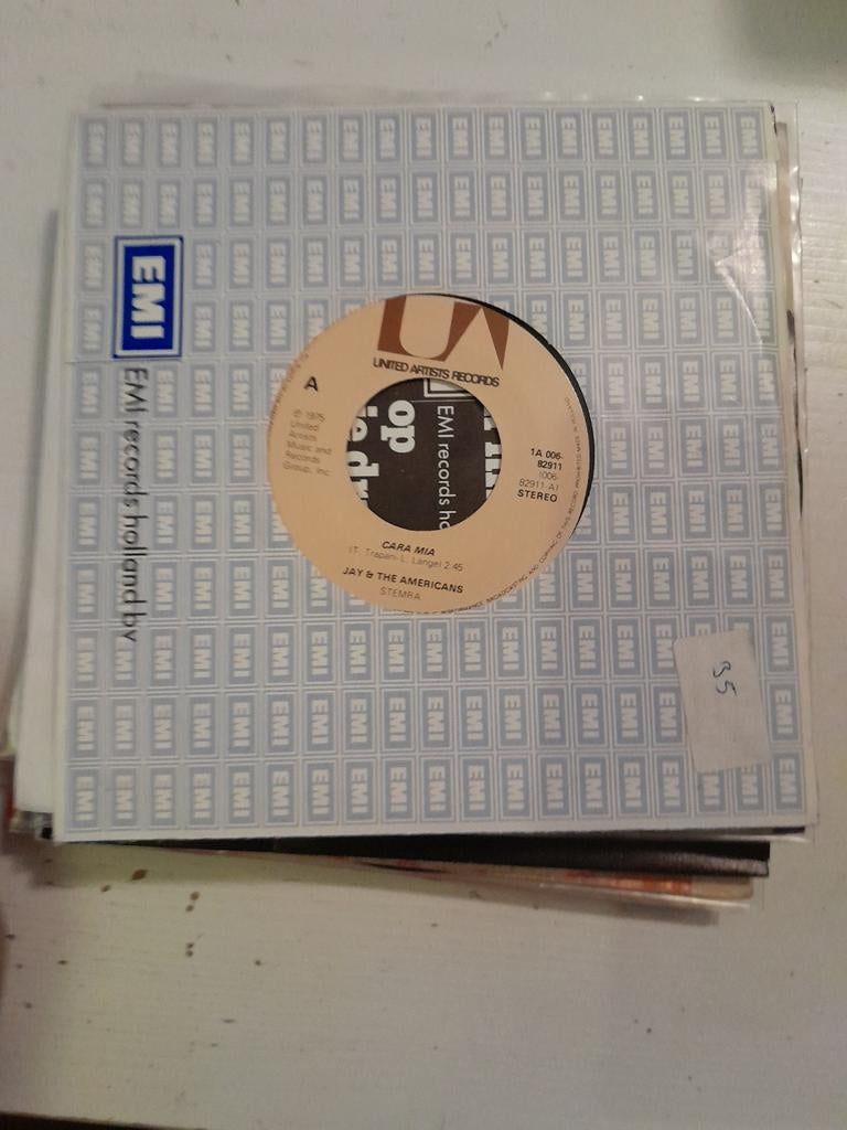 Jay & the americans 7inch cara mia, Ophalen of Verzenden, Zo goed als nieuw, Pop