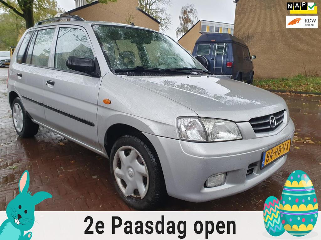 Mazda Demio AUTOMAAT / 5 deurs / leuke auto, Origineel Nederlands, Bedrijf, Elektrische ramen, 75 pk