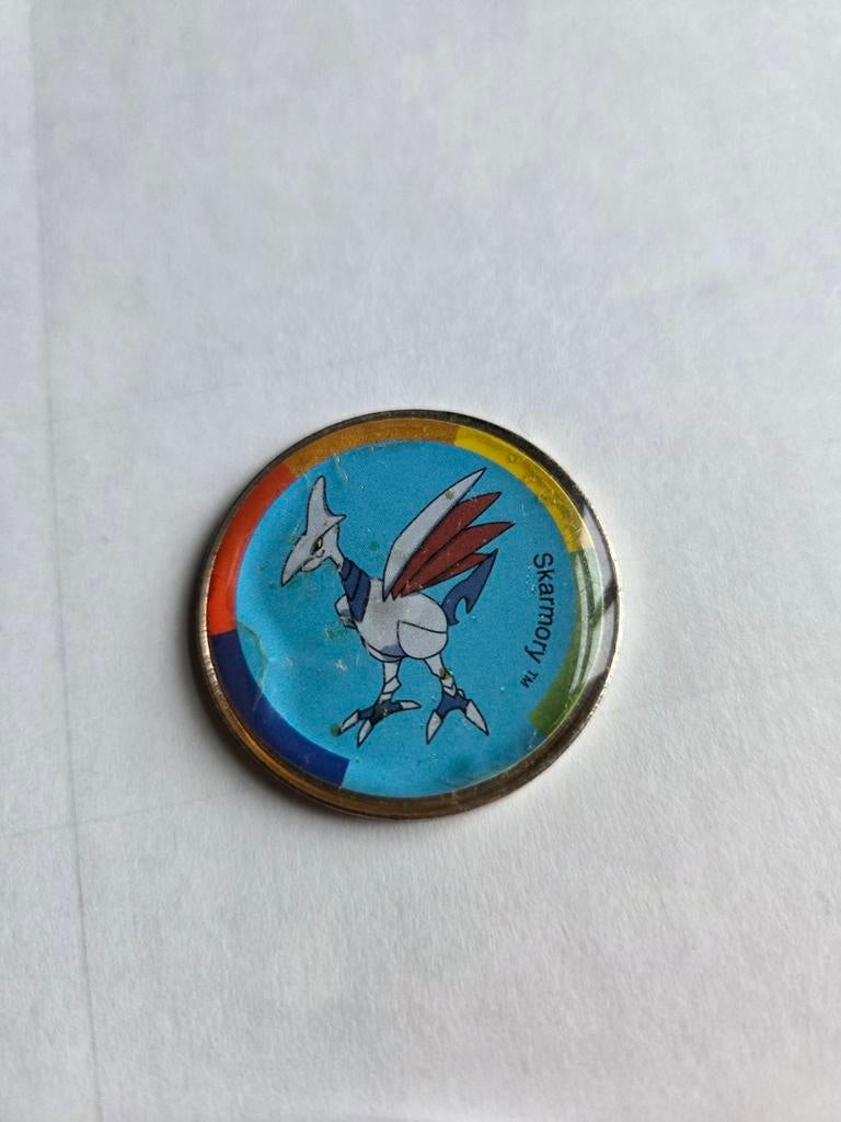 Pokémon Skarmory Munt 2001 Nintendo Gotta Catch Em All, Ophalen of Verzenden, Gebruikt, Overige typen