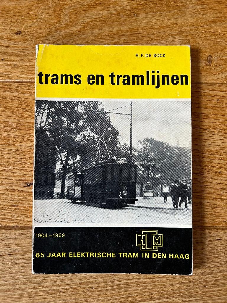 65 jaar elektrische tram in Den Haag door R. De Bock, Boeken, Ophalen of Verzenden, Gelezen, R.F. de Bock, Tram