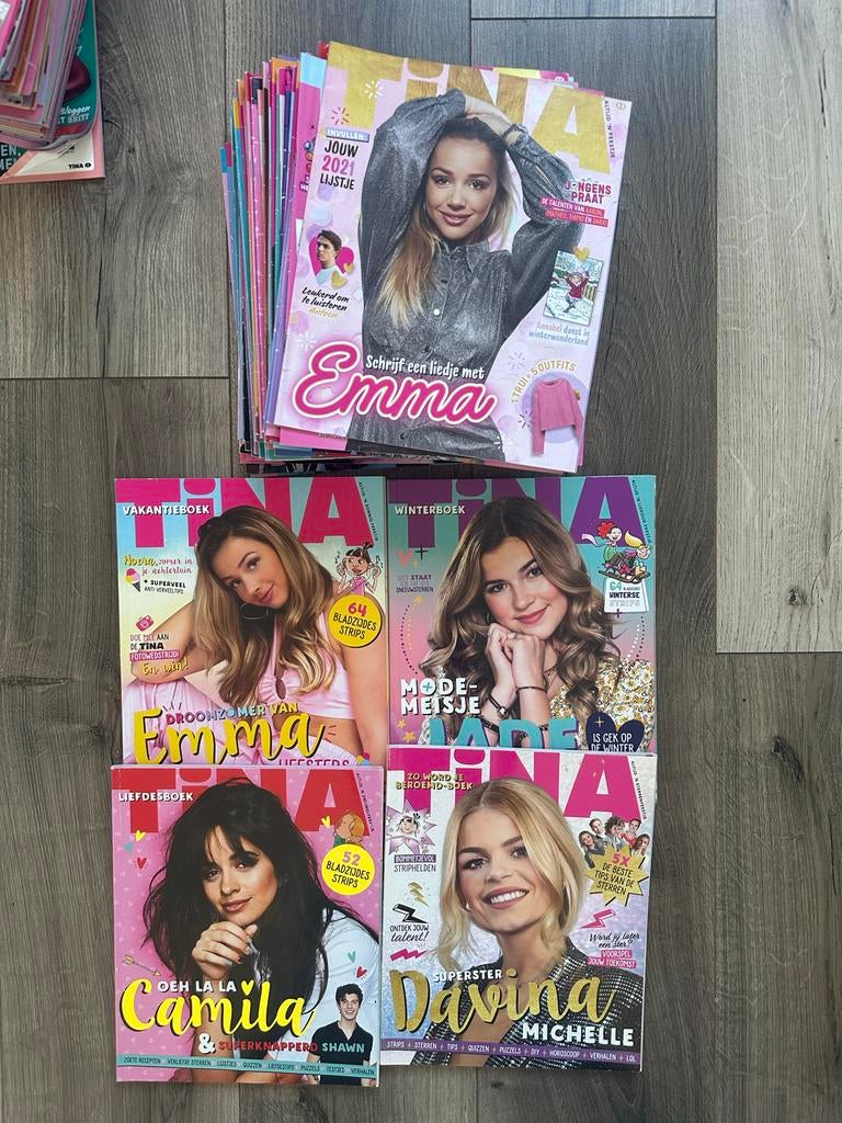 Tina tijdschriften 2020 - met alle bijbehorende extra boeken, Boeken, Tijdschriften en Kranten, Ophalen of Verzenden, Gelezen