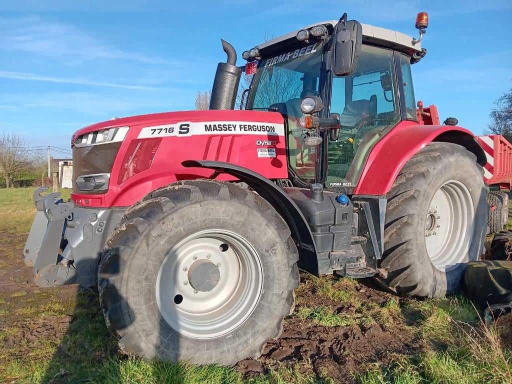 Massey Ferguson 7716S (bj 2018), Gebruikt, Massey Ferguson, Tot 2500