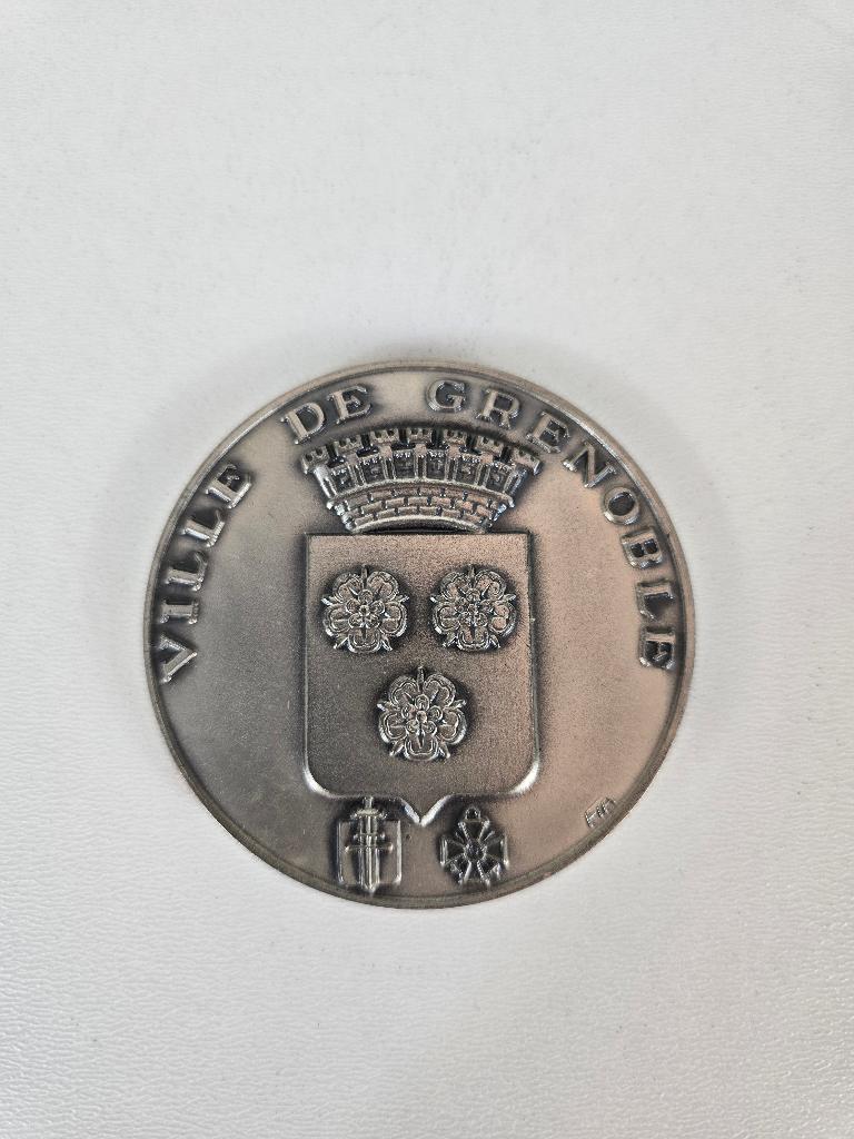 Penning FIA Grenoble 'Bronze FIA ED', Ophalen of Verzenden, Overige materialen