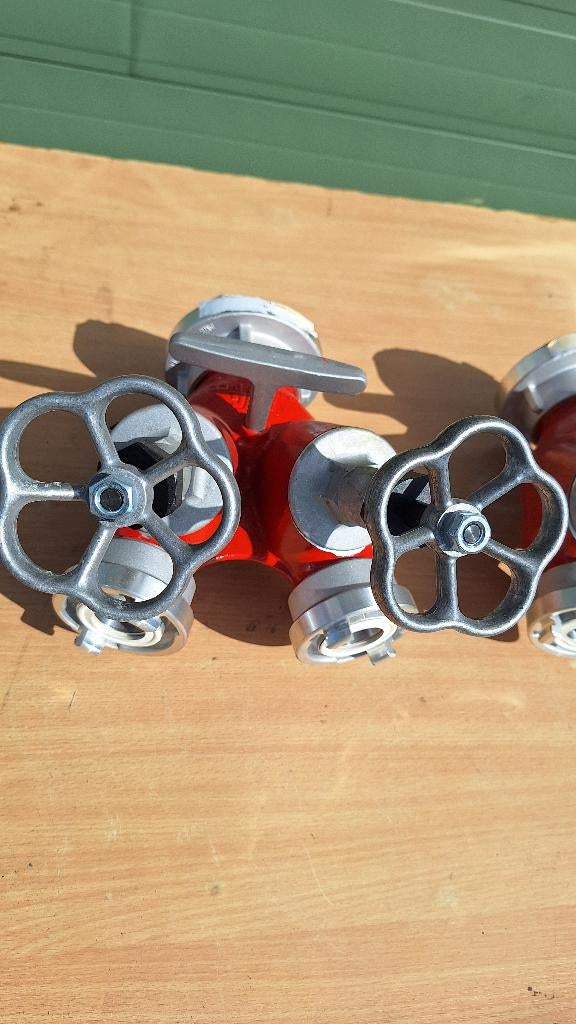 2 weg kraan Brandweer Storz 81/ 52 koppelingen, Ophalen, Gebruikt, Overige typen, Industriepark 2a 9351PA Leek