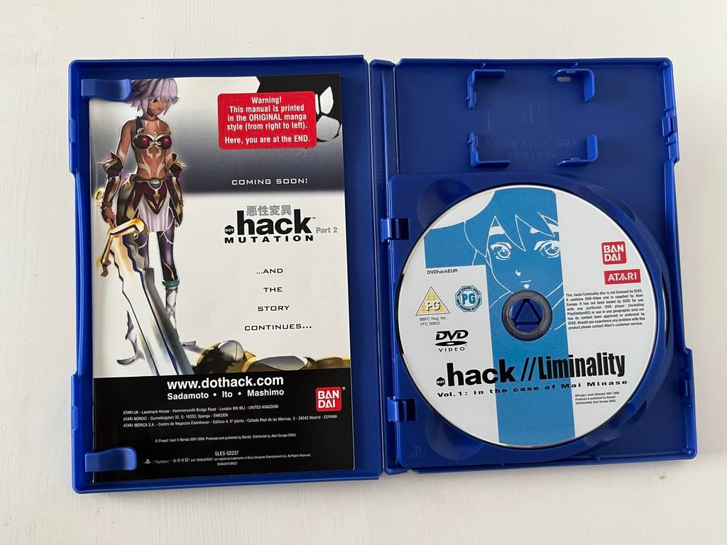 PlayStation 2 game .hack//INFECTION Part 1, Gebruikt, Ophalen of Verzenden, Role Playing Game (Rpg), Vanaf 12 jaar