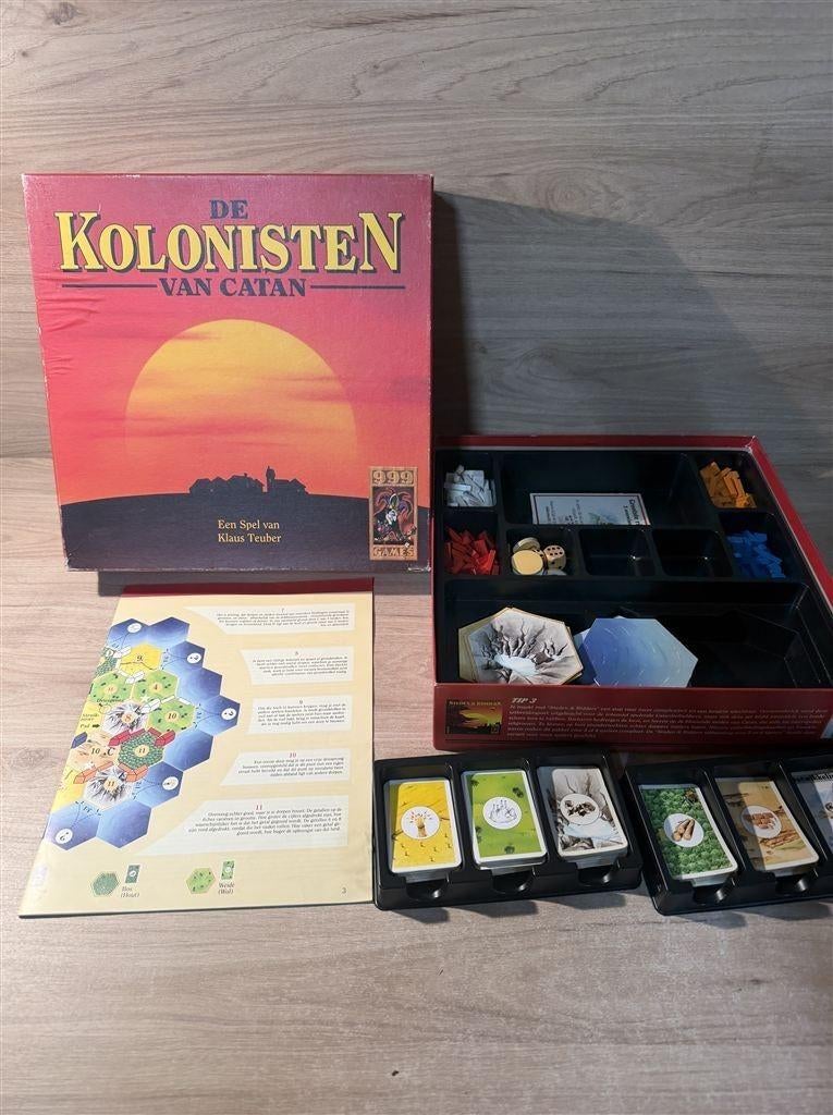 de kolonisten van catan houten editie - s6679, Verzenden, Zo goed als nieuw