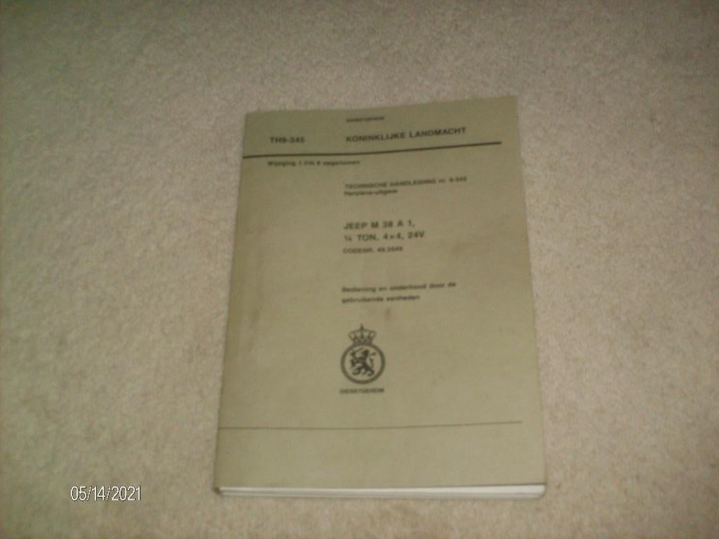 z.g.a.n nekaf gebruiksaanwijzing th 9-345, Ophalen of Verzenden