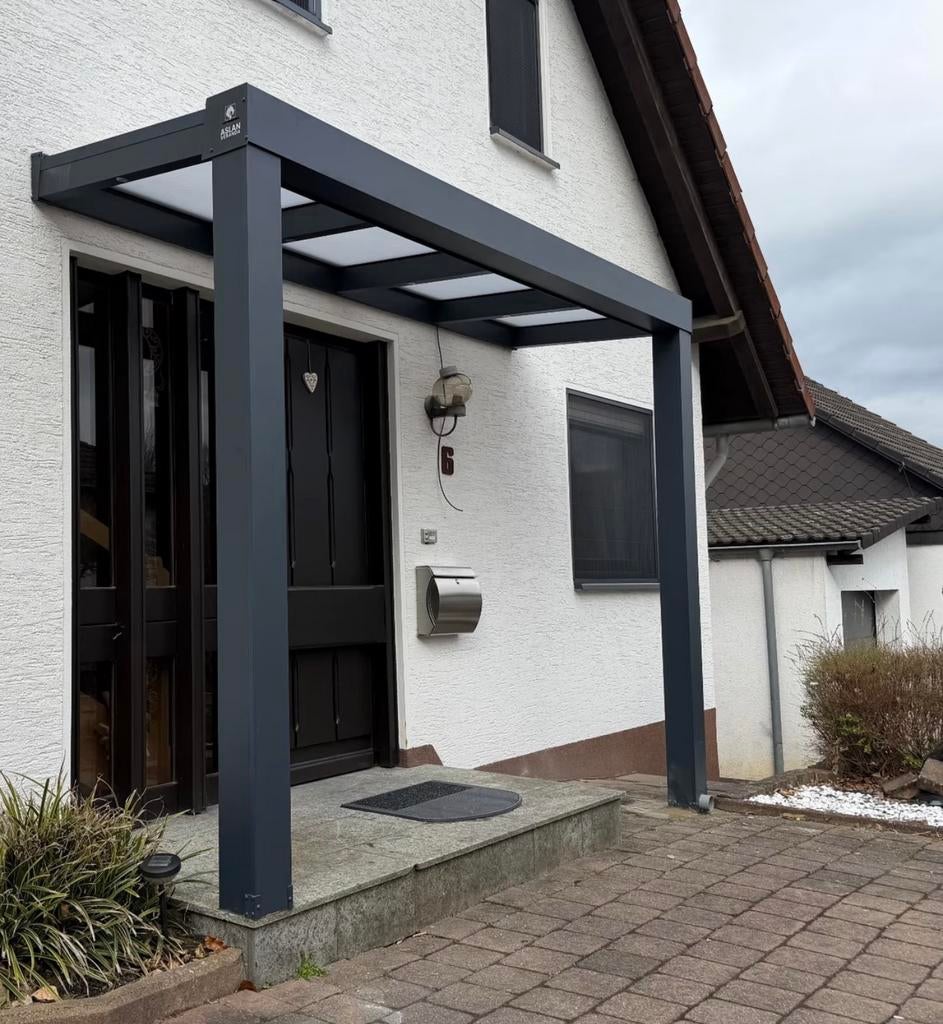 Voordeur overkapping