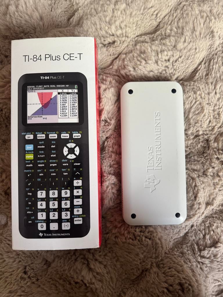 Grafische rekenmachine TI-84 Plus CE-T, Diversen, Ophalen of Verzenden, Grafische rekenmachine, Zo goed als nieuw