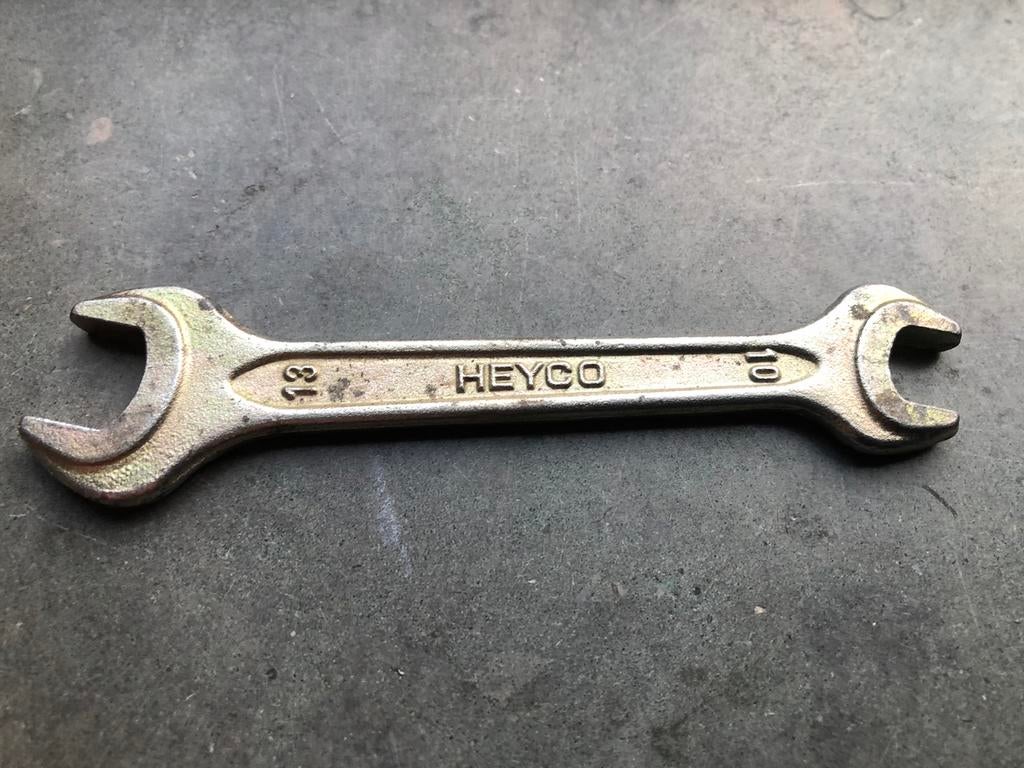 Steeksleutel HEYCO Made in W-Germany Maat: 10 mm - 13 mm, Ophalen of Verzenden, Gebruikt