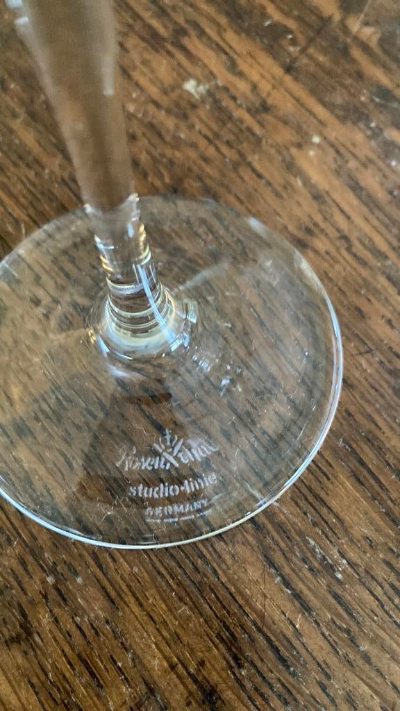 Rosenthal glazen Studio Line Tulipe, Ophalen of Verzenden, Zo goed als nieuw, Overige typen