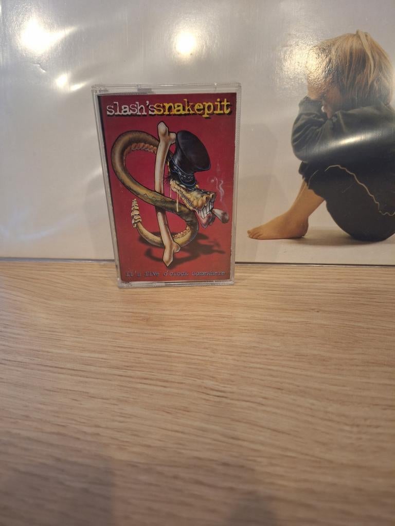 Slash's Snakepit - It's Five O'Clock Somewhere Cassette, Gebruikt, 1 bandje, Ophalen of Verzenden, Origineel