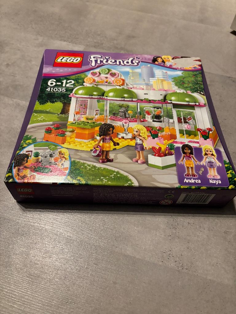 lego f Friends setnummer 41035 juicebar, Ophalen of Verzenden, Zo goed als nieuw, Complete set, Lego