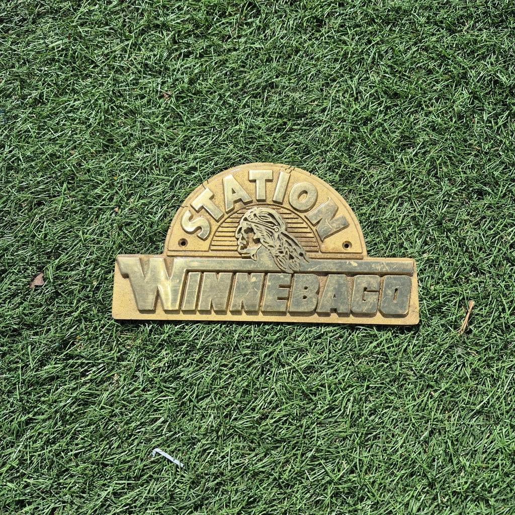 Vintage Winnebago Station Embleem, Ophalen