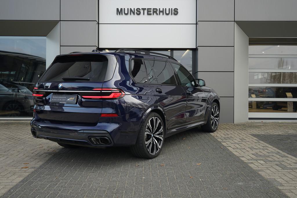 BMW X7 M60i xDrive 7 p. | Harman/Kardon | Massage stoelen |, Auto's, BMW, 12 maanden, Gebruikt, 7 stoelen, Leder
