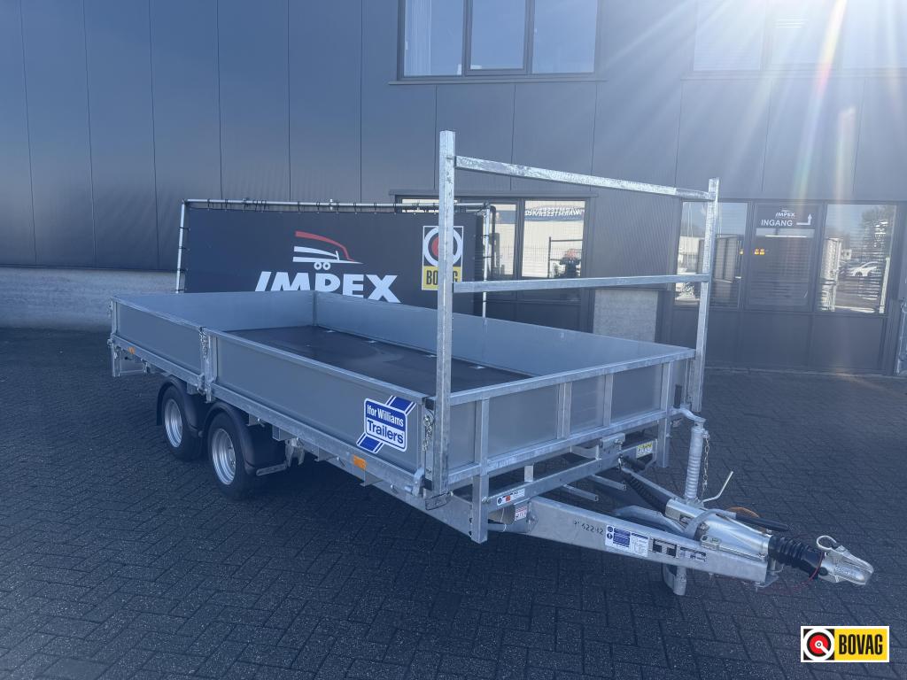 Bij Impex IFOR Williams LM146 Plateau 423x198 3500 kg oprijp, Nieuw
