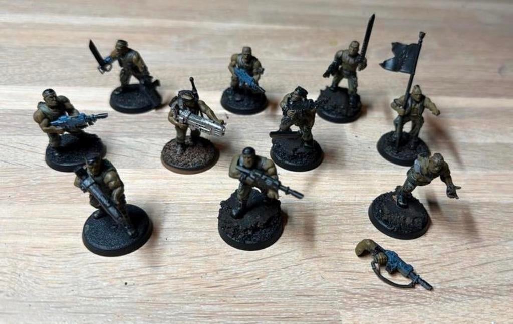 Warhammer 40k Catachan jungle fighters, Hobby en Vrije tijd, Wargaming, Ophalen of Verzenden, Zo goed als nieuw, Warhammer