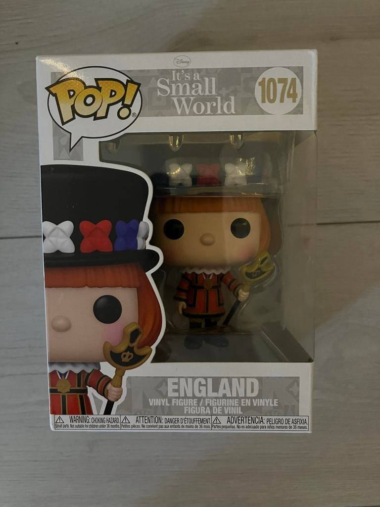 Funko Pop! Disney It's a Small World - England #1074, Ophalen of Verzenden, Nieuw
