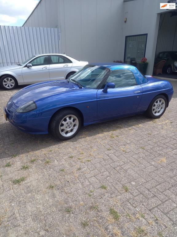 Fiat Barchetta 1.8-16V Edizione 2003, Auto's, Fiat, Voorwielaandrijving, 450 kg, Zwart, 4 cilinders