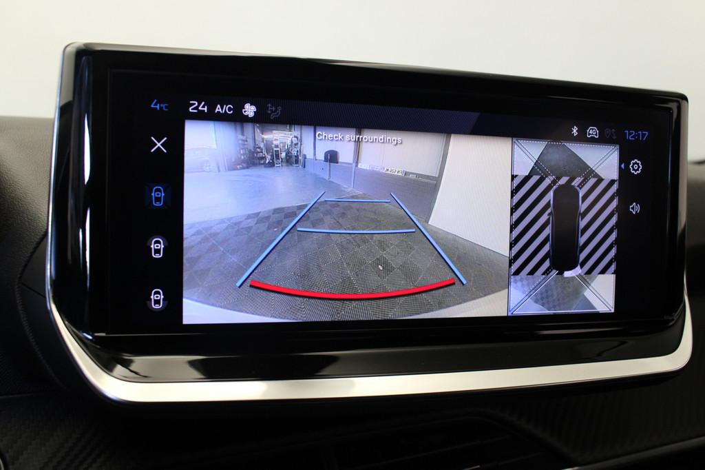 Peugeot 2008 1.2 PureTech 130 Allure |Stoelverw.|Camera|Navi, Gebruikt, 1199 cc, Leder en Stof, Wit