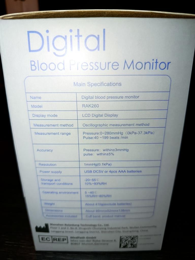 Nieuwe bloeddrukmeter, Ophalen of Verzenden