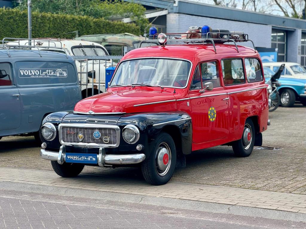 Volvo P210 Duett Brandweerwagen met roofrack en accessoires, Gebruikt, Overige modellen, Origineel Nederlands, Bedrijf