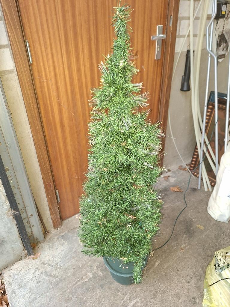kerstboom met lampjes, Ophalen, Zo goed als nieuw