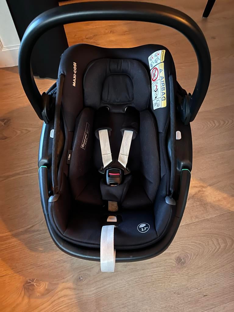 Maxi Cosi Coral 360 met wiegje en draaibare isofix, Ophalen, Gebruikt, Isofix, 0 t/m 13 kg