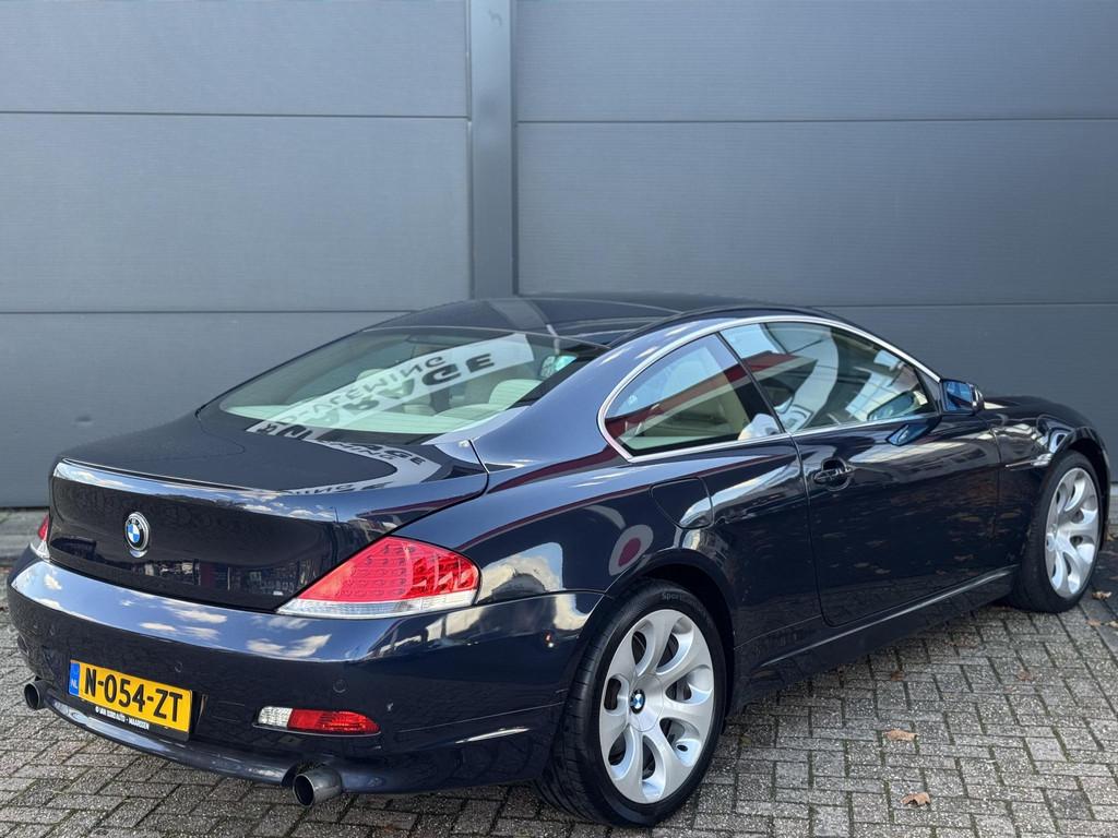 BMW 6-serie 630i / Youngtimer / Leder / Pano / PDC, Auto's, BMW, Automaat, Gebruikt, Beige, 258 pk