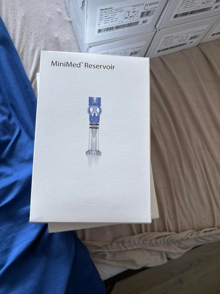 Minimed resevoirs 3ml, Diversen, Ophalen of Verzenden, Zo goed als nieuw
