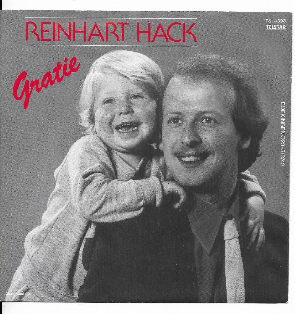Reinhart   Hack  ( Telstar), Cd's en Dvd's, Vinyl Singles, 7 inch, Single, Ophalen of Verzenden, Zo goed als nieuw