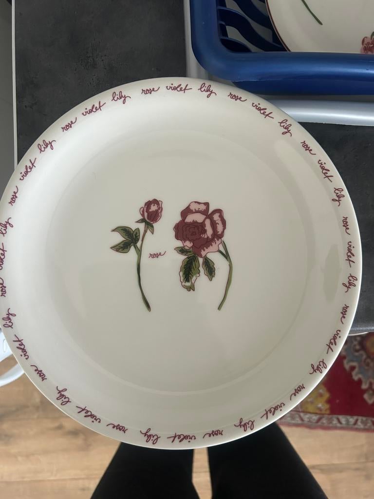 6 Van cleef borden, Ophalen of Verzenden, Overige stijlen, Bord(en)