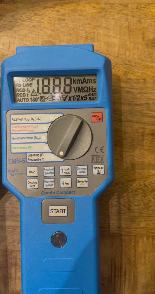 Nieaf-Smitt CMB-S installatietester – zeldzaam – ongebruikt, Ophalen of Verzenden, Nieuw