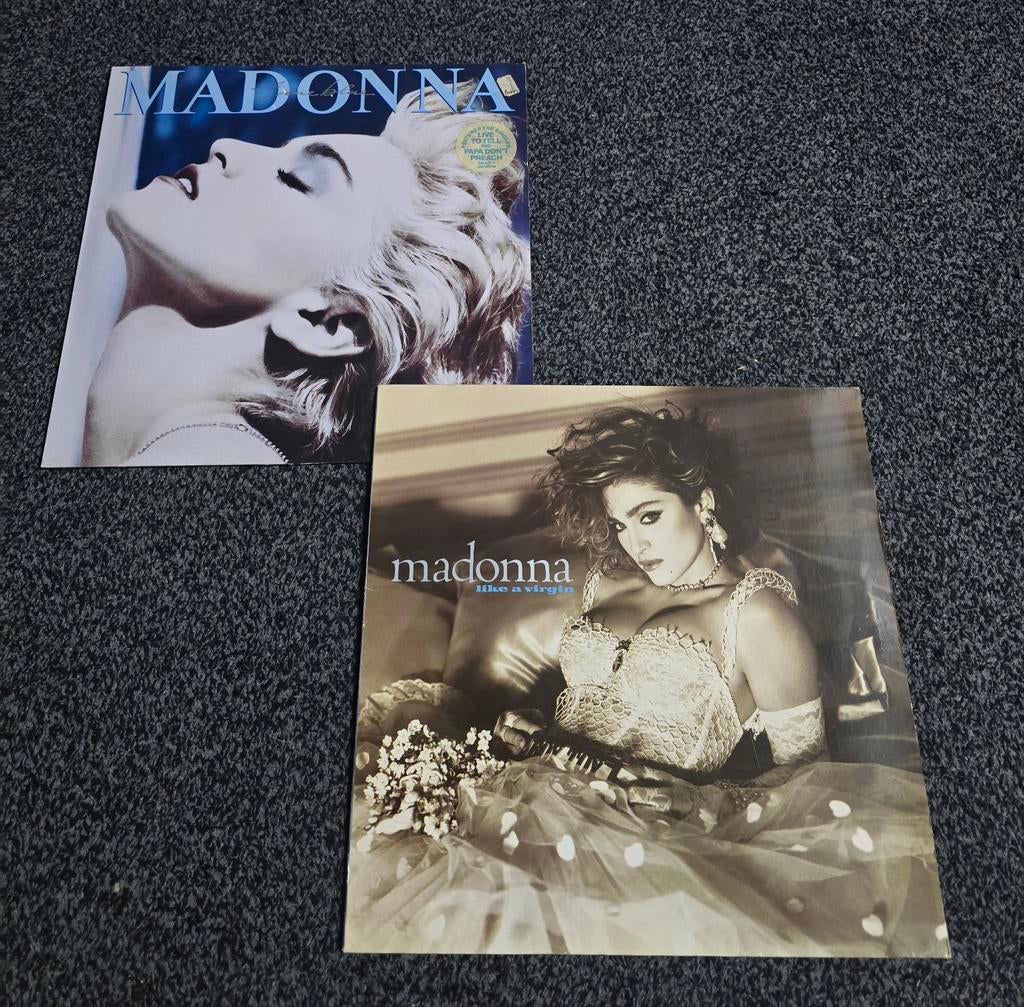 Madonna 2 lp's, Ophalen of Verzenden, 1980 tot 2000, Gebruikt, 12 inch