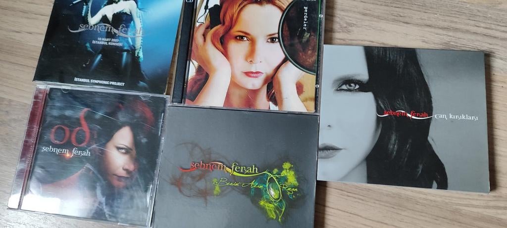 4 CDs en 1 dvd van Sebnem Ferah, Ophalen of Verzenden, Voor 1940