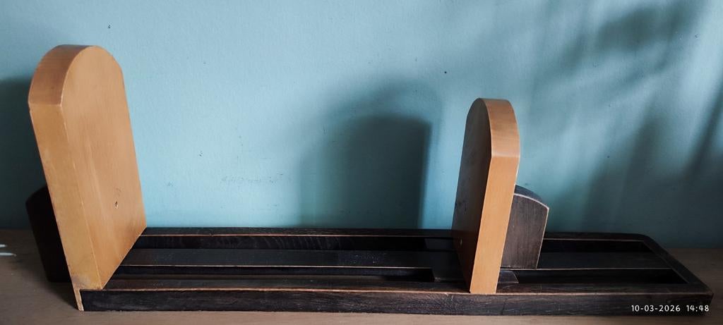 Vintage boekenstandaard boekensteun, Ophalen of Verzenden, Gebruikt